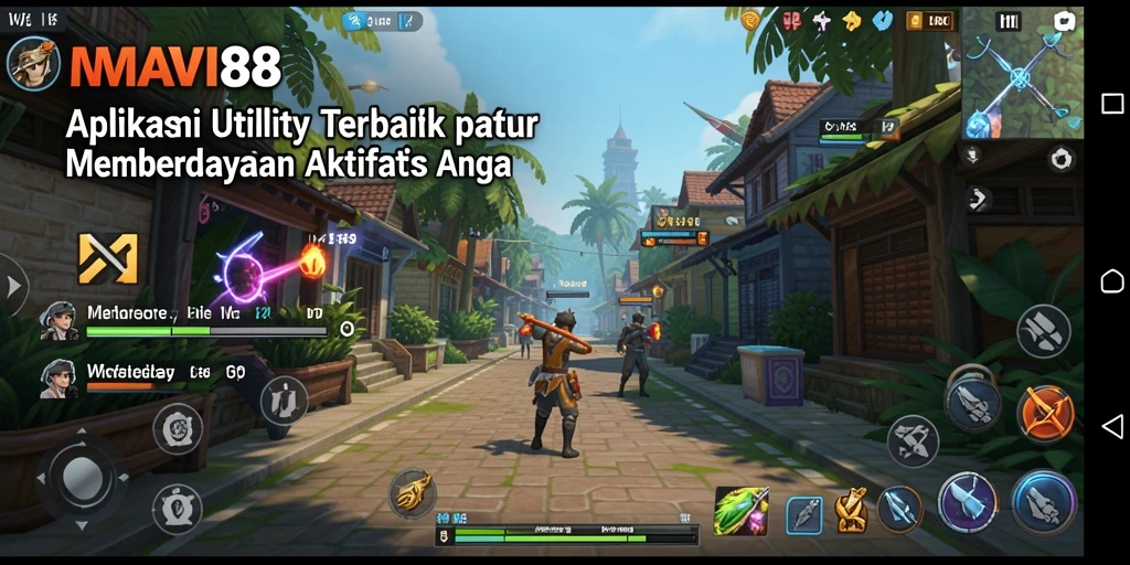 Tampilan antarmuka AMAVI88 yang intuitif dan sederhana.