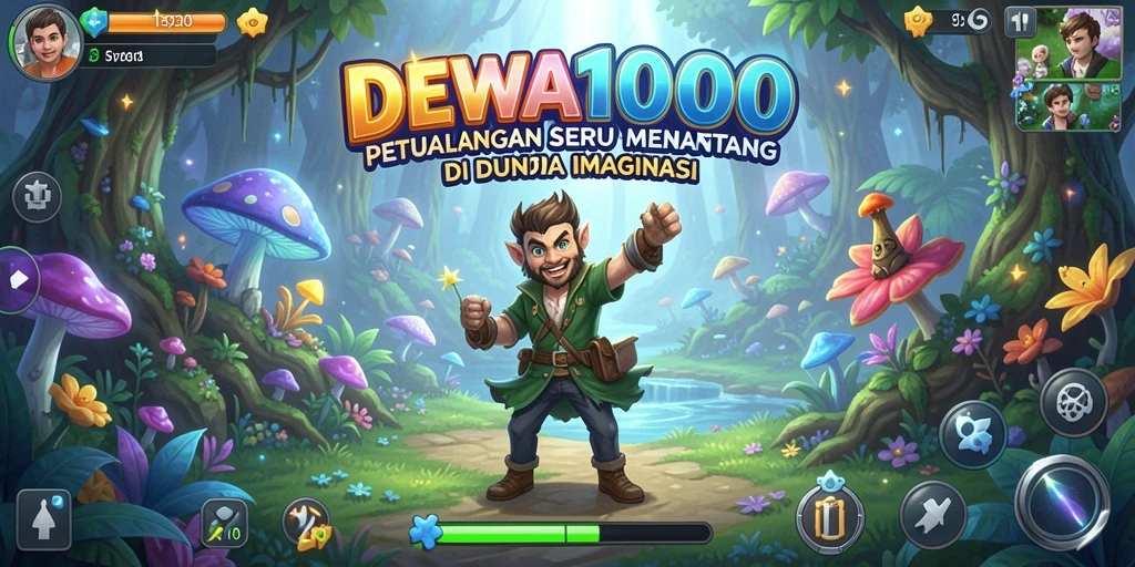 Tampilan gameplay DEWA1000 yang memukau dan menantang.