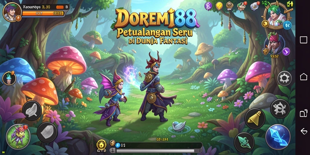 Gameplay DOREMI88 yang menegangkan dan penuh warna.