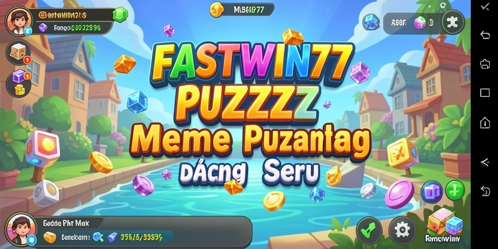 Tampilan menarik dari gameplay Puzzle di FASTWIN77.