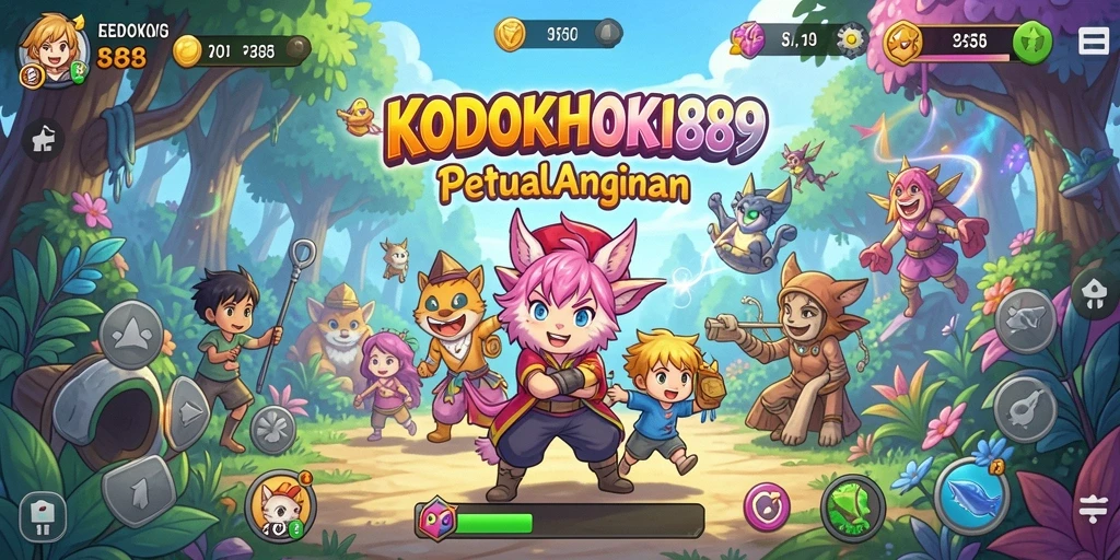 Tampilan menarik gameplay KODOKHOKI889 dengan karakter Anime yang beraksi.