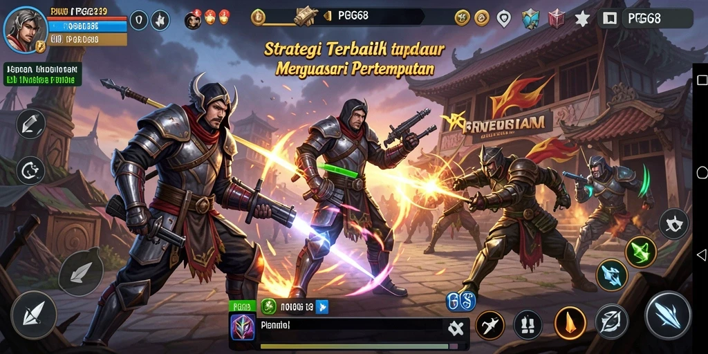 Gameplay menarik PGG68 menunjukkan pertempuran yang epik dan strategi mendebarkan.