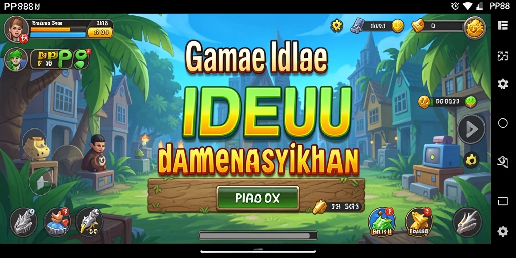 Screenshot utama PP88 yang menampilkan gameplay Idle yang memikat.