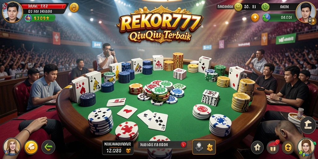 Tampilan gameplay QiuQiu yang menarik di REKOR777.